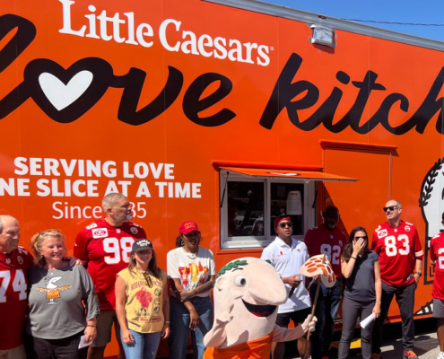 Little Caesars’ Love Kitchen Brings Joy and Resources to The Beehive